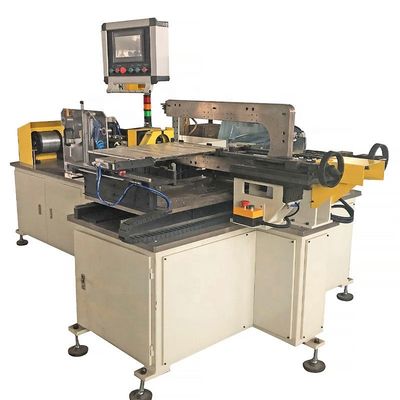 Купить Full Automatic Radiator Core Wire Tying Machine with 4 Servo Motors 0.7Mpa Air Source Pressure and 300-850mm Core Length Производство в сети