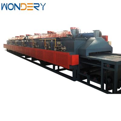 Купить WONDERY непрерывная поддержка роликовая отверждение сетки ремни печи с производительностью 200 кг / час и PID регулирования температуры Производство в сети