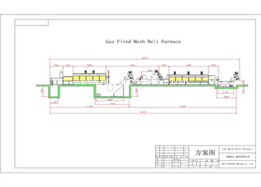 Природный газ 150КГ/печь термической обработки х для яркого гася и закаляя процесса
