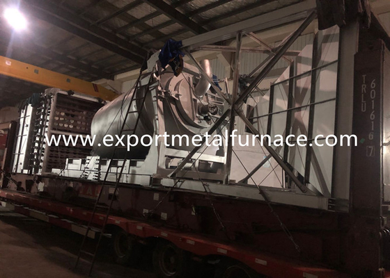 Роторный газ плавя печи металла 2000KGS энергосберегающий увольнял утиль руководства