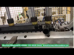 Машина для обжима/вальцовки пластикового бачка алюминиевого радиатора