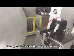 Машина для изготовления волнистых плавников радиатора