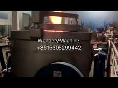 Газовая печь для плавки медного лома в тигле