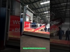 Электрическая печь сопротивления для термообработки вагонного типа с высокой температурой