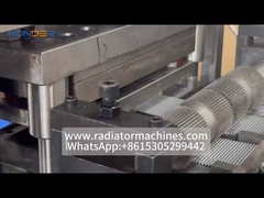 Машины для прессования алюминиевых плавников типа 2 катушек для турбуляторов, нефтеохладителей, зарядов воздуха